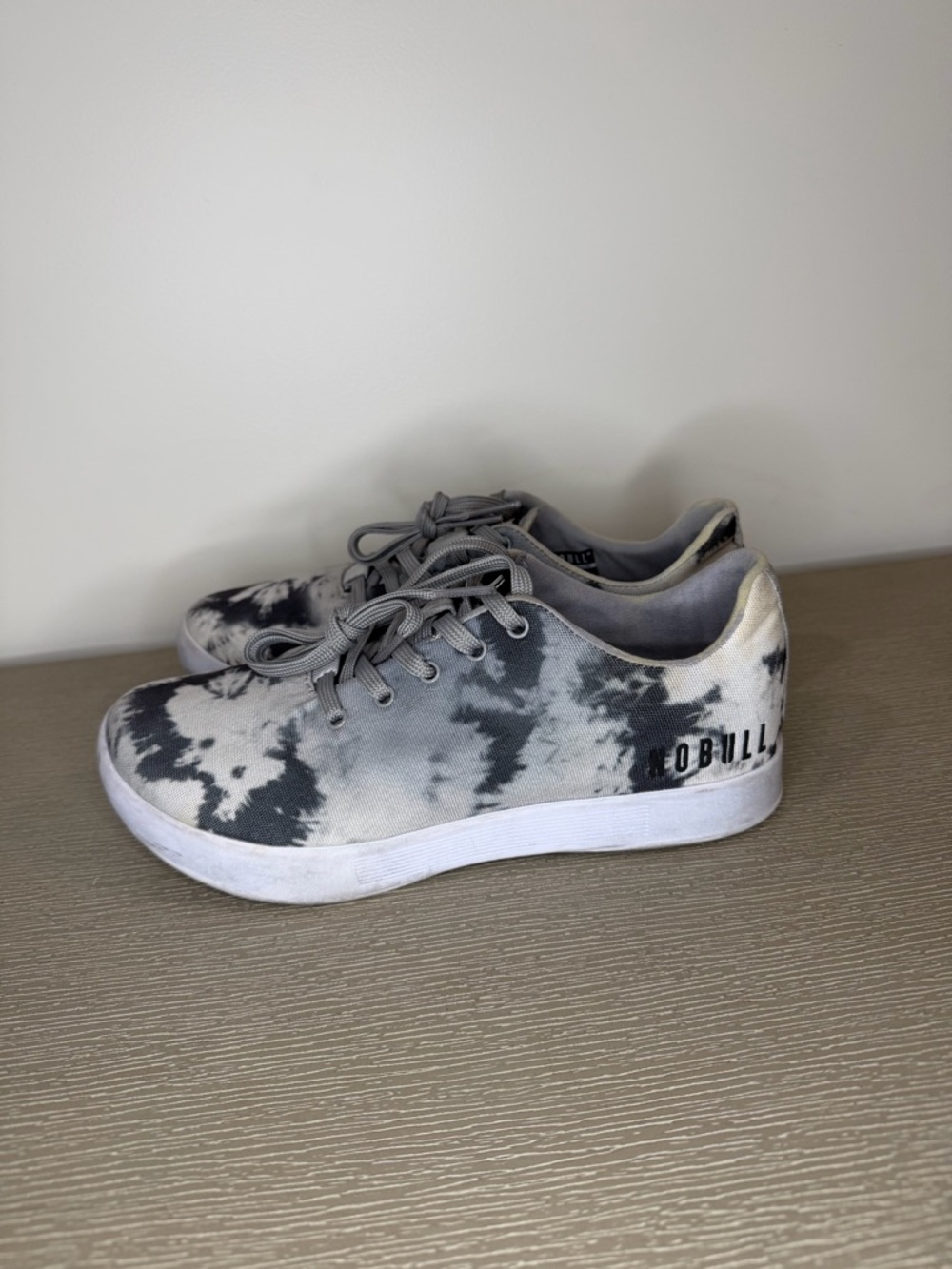 NOBULL Gray Canvas Low-Top Sneaker